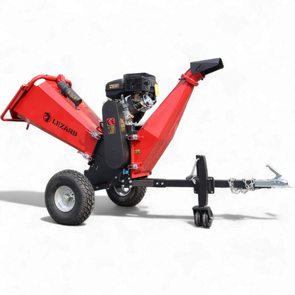 Rozdrabniacz do gałęzi LEZARD R15B 15cm średnica rębak bębnowy