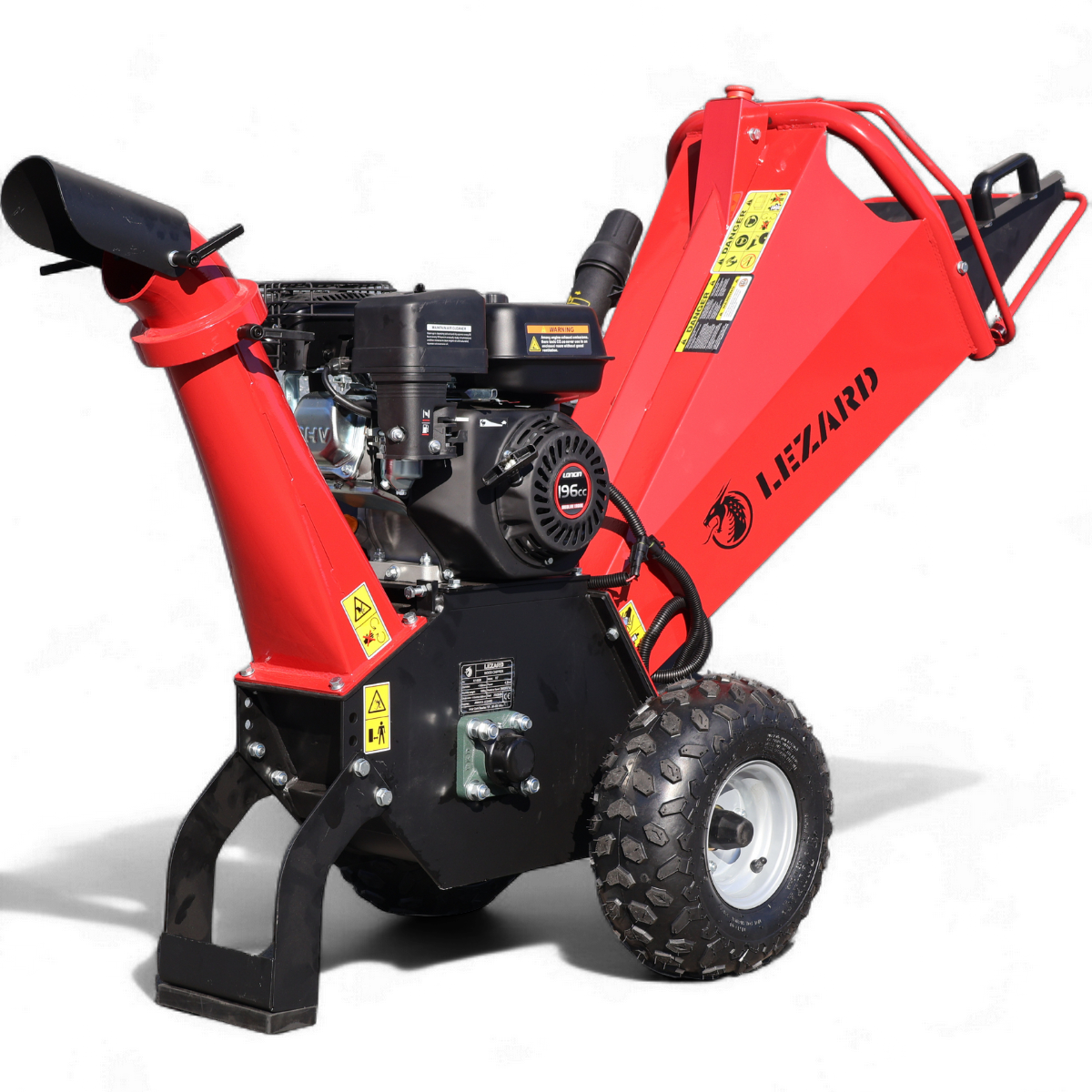 Rozdrabniacz do gałęzi LEZARD R7 rębak średnica 10cm 7KM