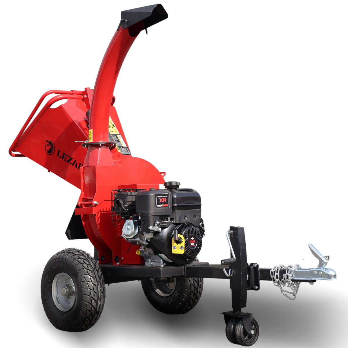 Rozdrabniacz do gałęzi LEZARD Briggs&Stratton R15T 12cm średnica rębak tarczowy