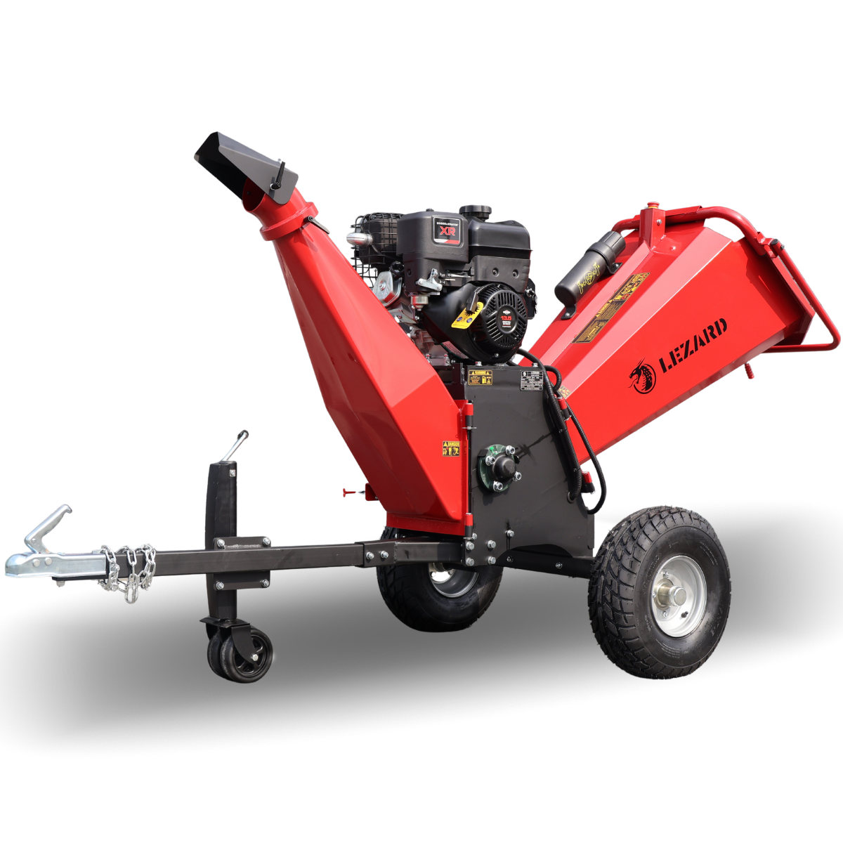 Rozdrabniacz do gałęzi LEZARD Briggs&Stratton R15B 15cm średnica rębak bębnowy