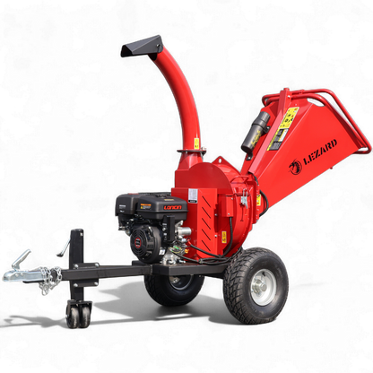 Rozdrabniacz do gałęzi LEZARD R15T 12cm średnica rębak tarczowy