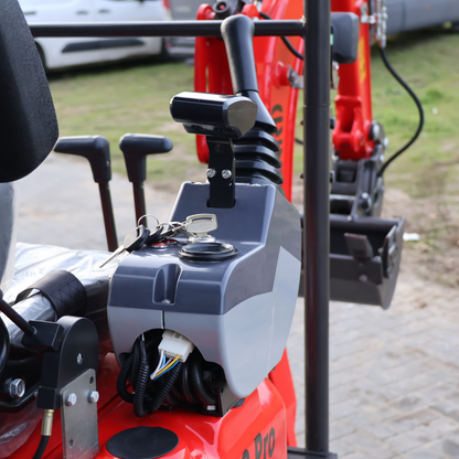 Koparka 1,2t LEZARD K12PRO rozsuwane gąsienice, ramie skrętne, 2 prędkości