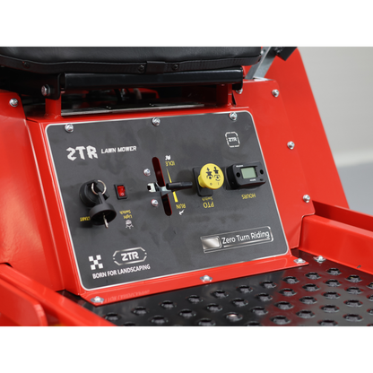 Kosiarka traktorek LEZARD Z107PRO 24KM 107cm loncin zerowy promień skrętu zero turn skręt