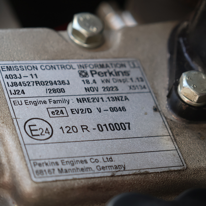 Ładowarka LEZARD PERKINS L6 pompa B&P BRUTTO