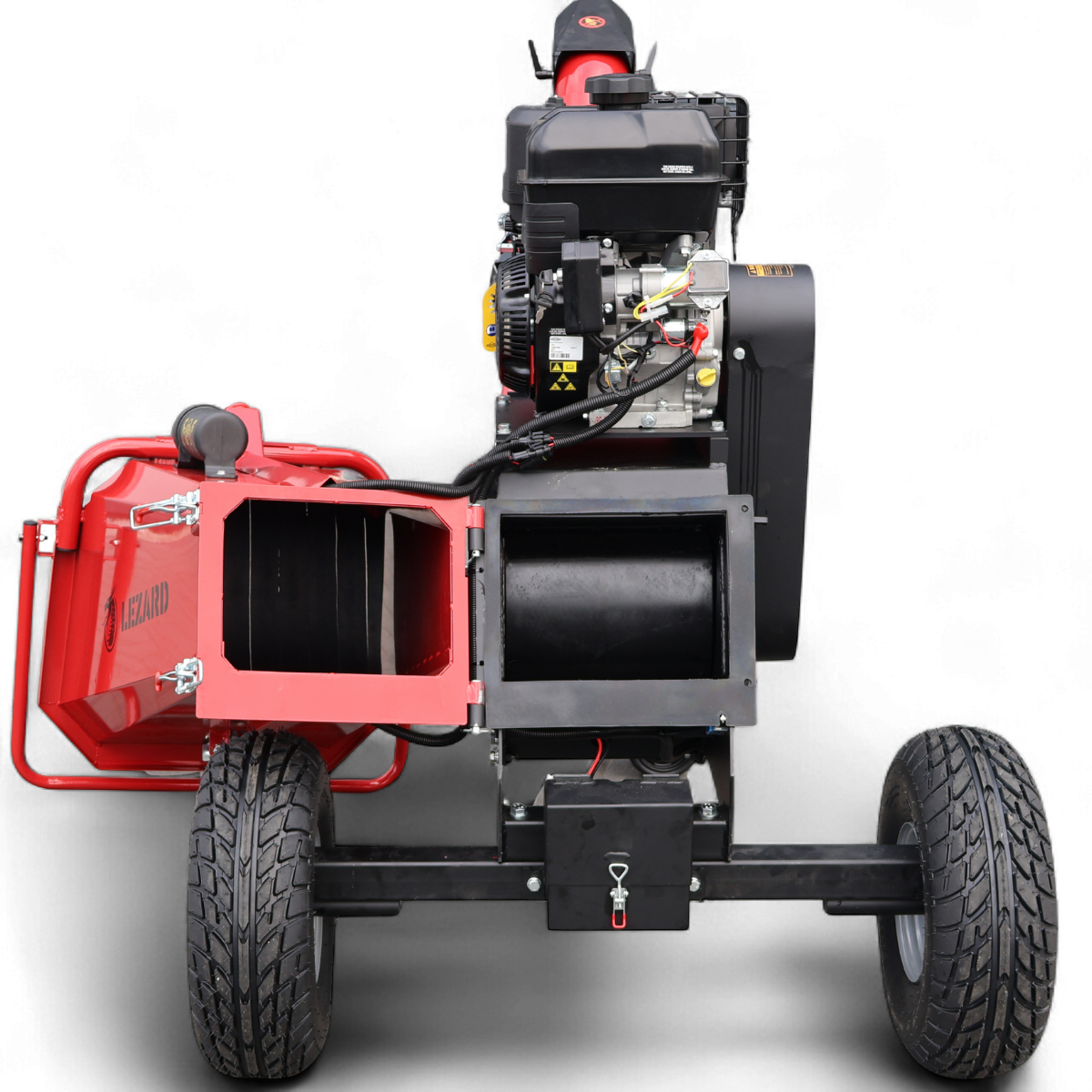 Rozdrabniacz do gałęzi LEZARD Briggs&Stratton R15B 15cm średnica rębak bębnowy