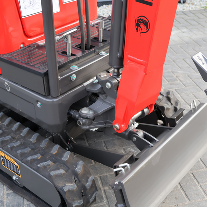 Koparka 1,2t LEZARD K12PRO rozsuwane gąsienice, ramie skrętne, 2 prędkości