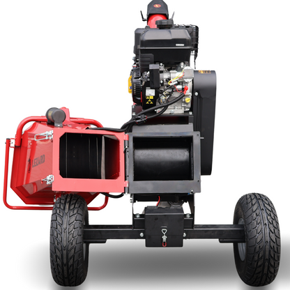 Rozdrabniacz do gałęzi LEZARD Briggs&Stratton R15B 15cm średnica rębak bębnowy