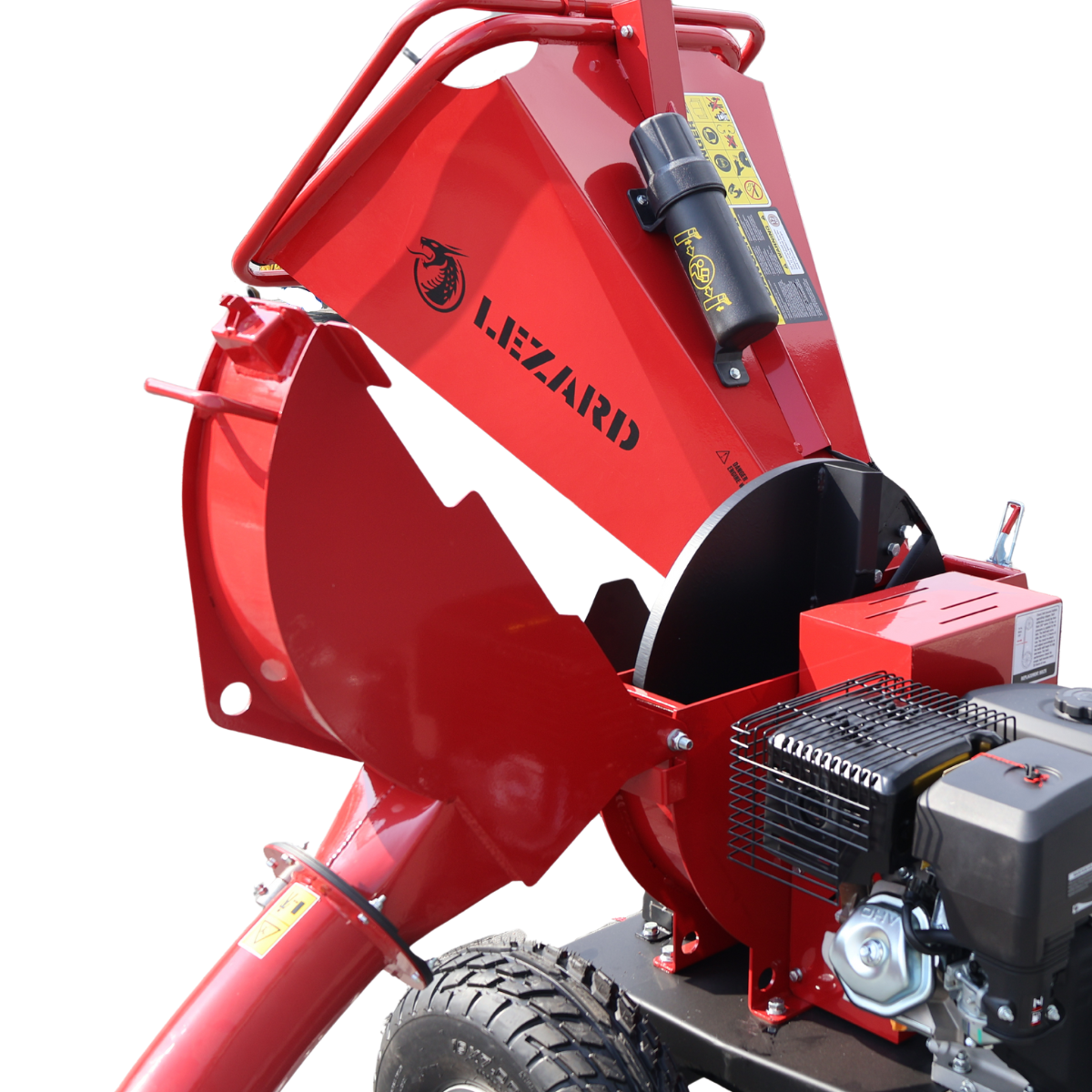 Rozdrabniacz do gałęzi LEZARD Briggs&Stratton R15T 12cm średnica rębak tarczowy