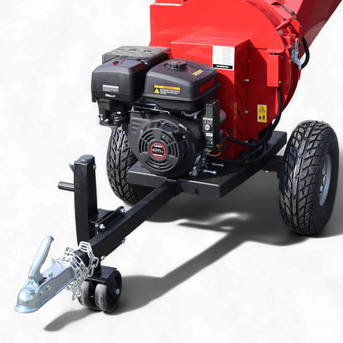 Rozdrabniacz do gałęzi LEZARD R15T 12cm średnica rębak tarczowy