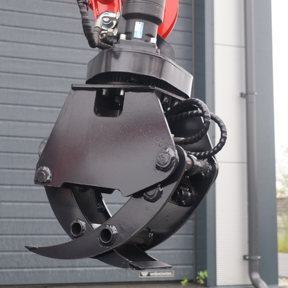 Koparka 1t LEZARD K10+hydrauliczny chwytak joysticki, chłodnica oleju, ramię skrętne, rozsuwane gąsienice Diesel