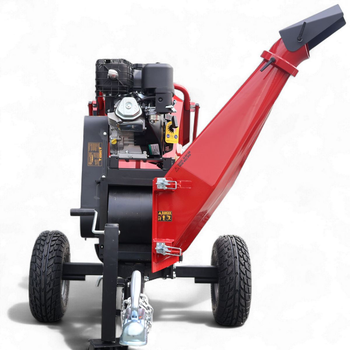 Rozdrabniacz do gałęzi LEZARD R15B 15cm średnica rębak bębnowy