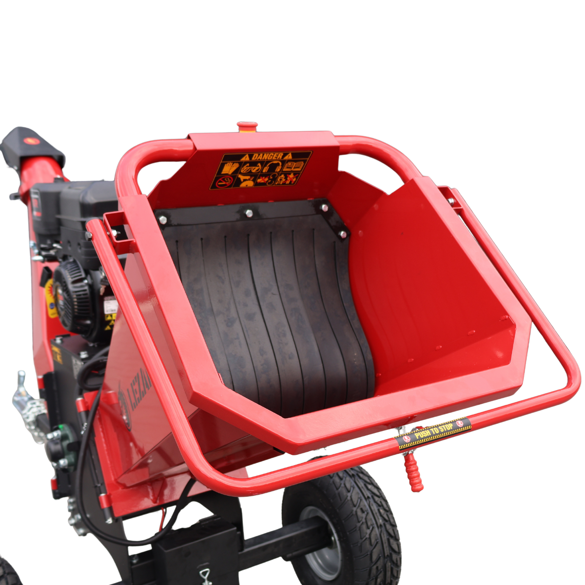 Rozdrabniacz do gałęzi LEZARD Briggs&Stratton R15B 15cm średnica rębak bębnowy