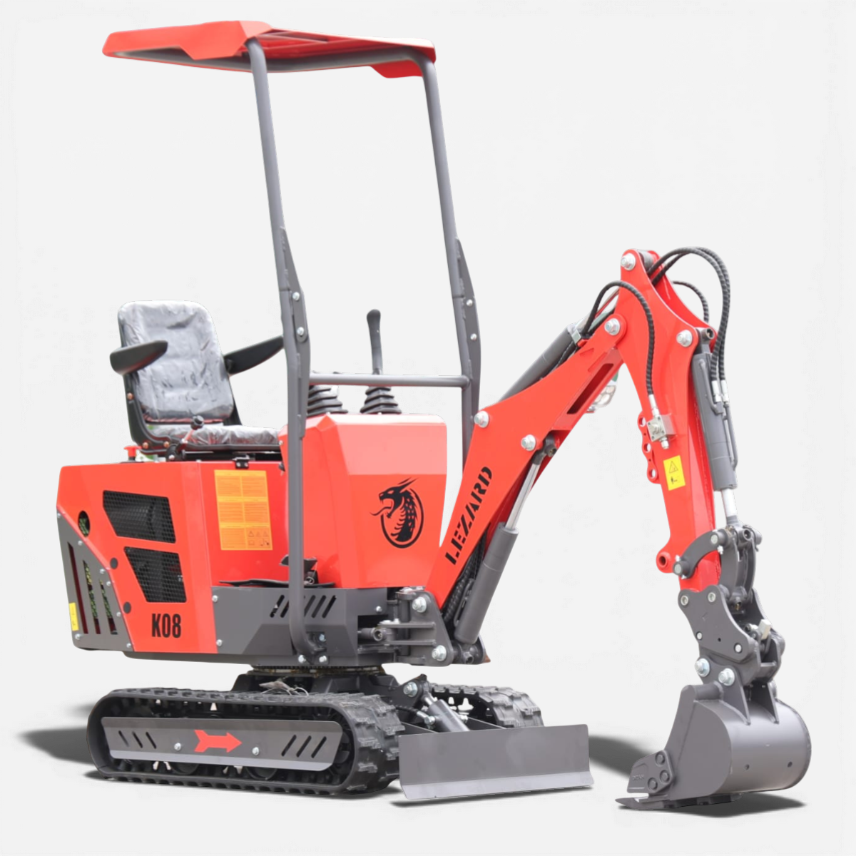 Koparka LEZARD K08 800kg KOOP minikoparka + łyżka 0,013m3 DARMOWA DOSTAWA