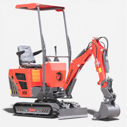 Koparka LEZARD K08 800kg KOOP minikoparka + łyżka 0,013m3 DARMOWA DOSTAWA